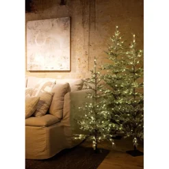 Snowy Jersey verlichte kunstkerstboom