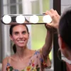 StudioLight Hollywood Make‑up Lamp – Draadloze LED‑verlichting met Zuignappen, 4 Lampen