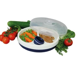 Sundo warmhoudbord met deksel – 22 cm, geschikt voor magnetron