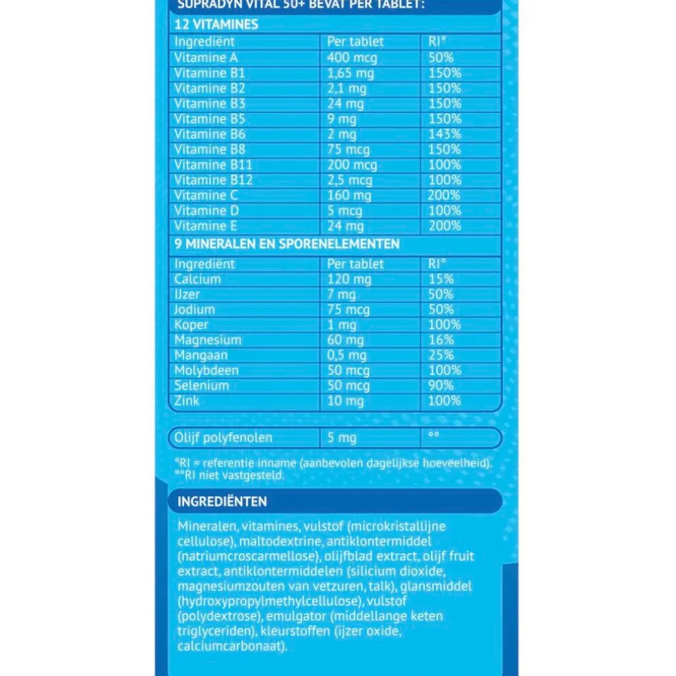 Supradyn Vital 50+ Tabletten