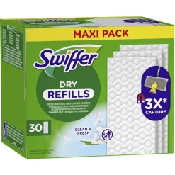 Swiffer Clean & Fresh Droge Vloerdoekjes Navullingen