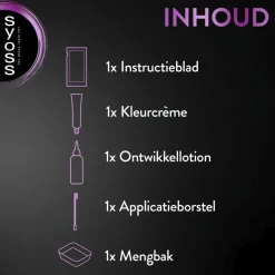 Syoss Brow Tint Donkerbruin Permanente Wenkbrauwverf