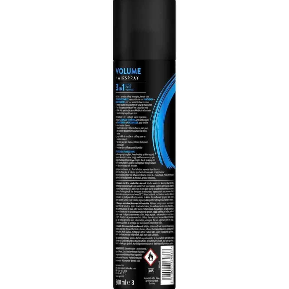 Syoss Hold 4 Volume Haarspray