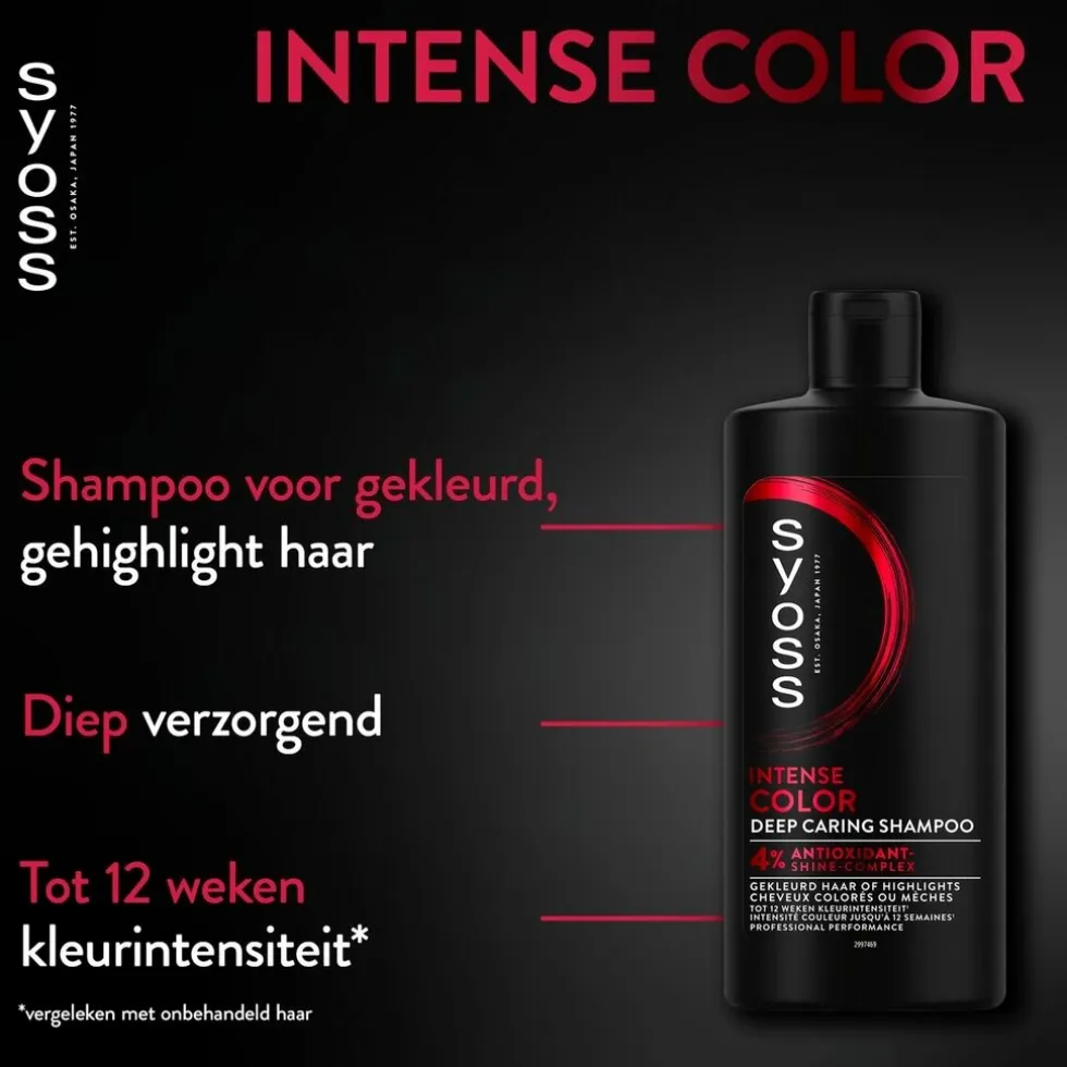 Syoss Intense Color Deep Caring Shampoo