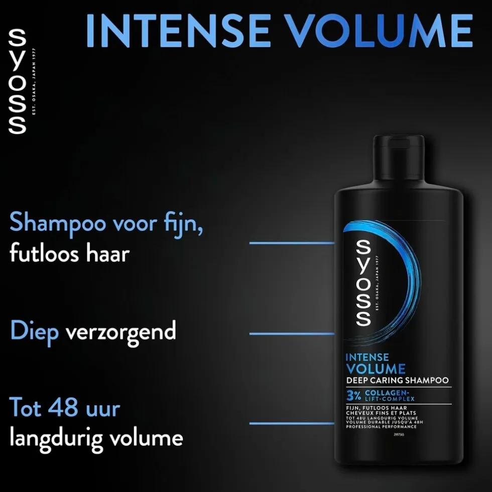 Syoss Intense Volume Deep Caring Shampoo