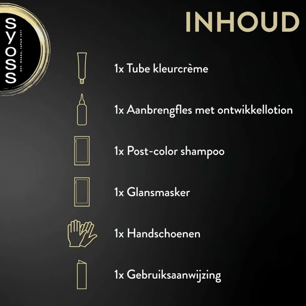 Syoss Oleo Intense 2-10 Bruinzwart Haarkleuring