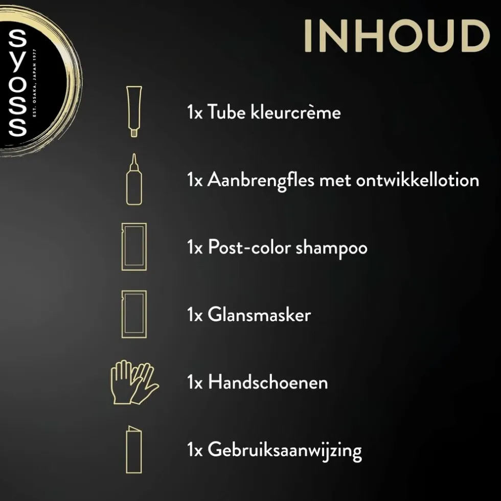 Syoss Oleo Intense 6-10 Donkerblond Haarkleuring