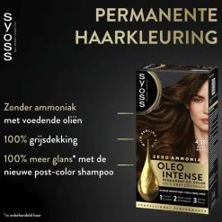 Syoss Oleo Intense 4-18 Mokkabruin Haarkleuring