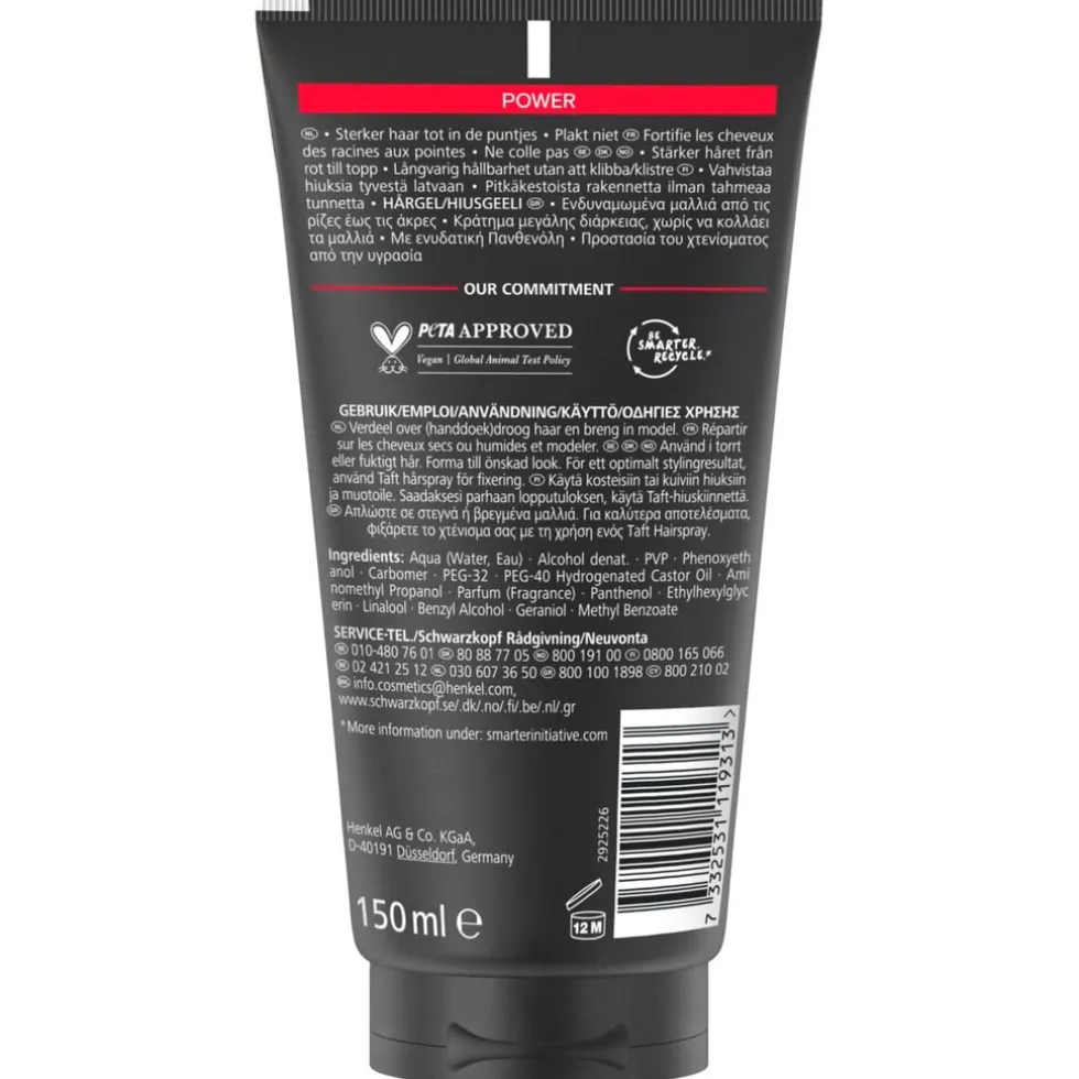 Taft Hold 5 Power Styling Gel