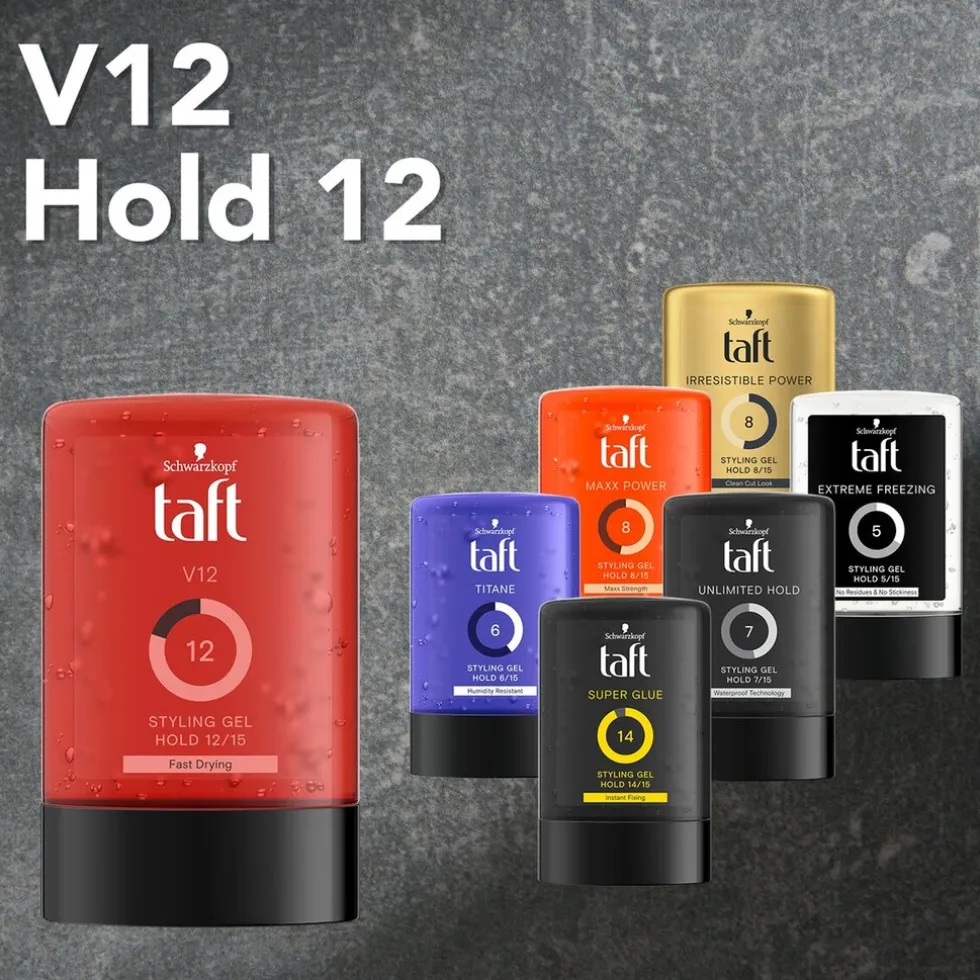 Taft V12 Power Styling Gel