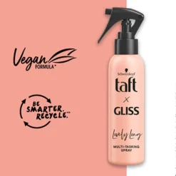 Taft x Gliss Lovely Long Multitasking Spray