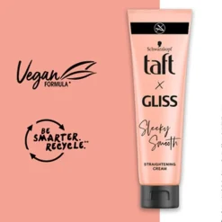 Taft x Gliss Sleeky Smooth Straightening Cream