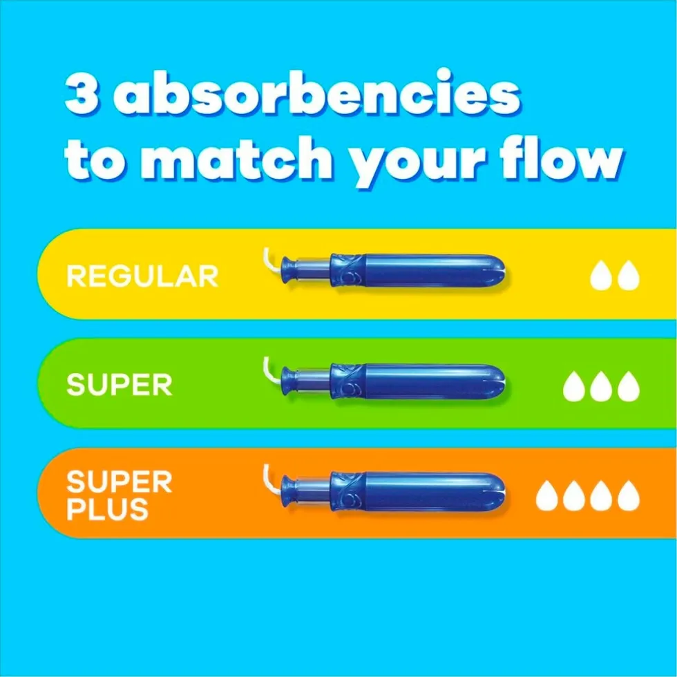 Tampax Compak Pearl Super Tampons met Inbrenghuls