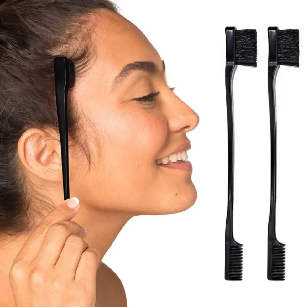 TBC Dual Edge Comb and Brush, 3 sets