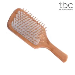 TBC Haarborstel Nature platte borstel Beuk & esdoornhout