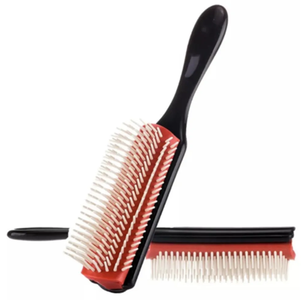 TBC Nylon Haarborstel voor krullend haar Medium