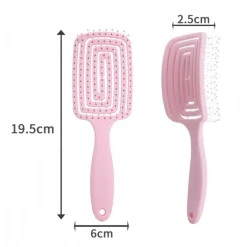 TBC Ontklittende Haarborstel Wet & Dry Hollow Brush