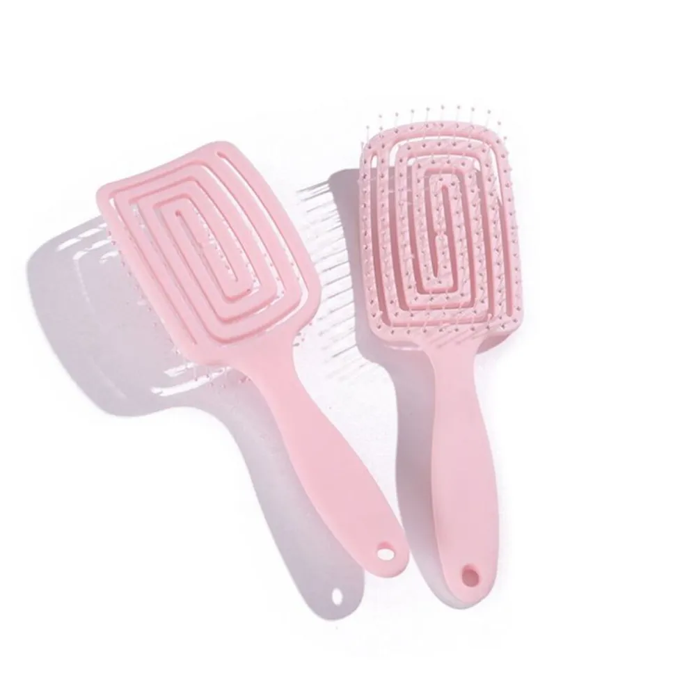 TBC Ontklittende Haarborstel Wet & Dry Hollow Brush