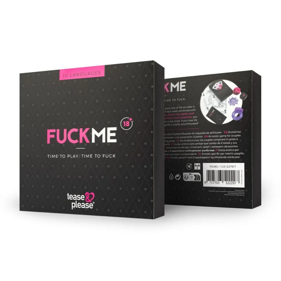 Tease & Please Fuck Me Spel voor Koppels