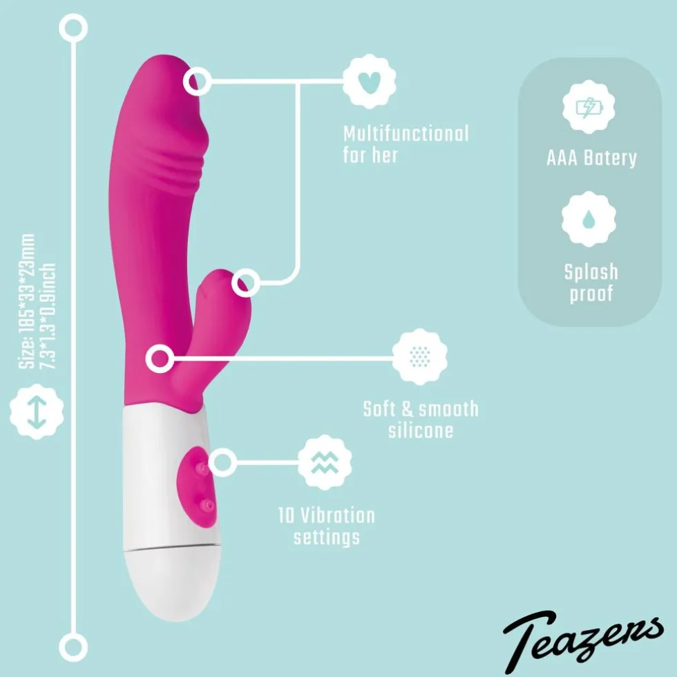 Teazers Realistische Rabbit Vibrator