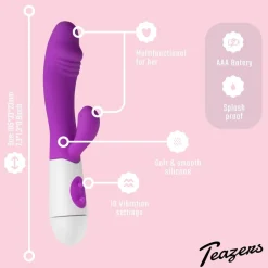 Teazers Realistische Rabbit Vibrator