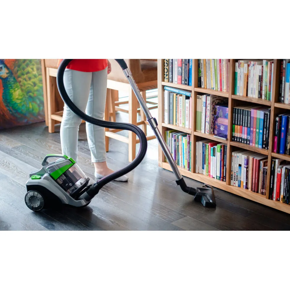 Teesa stofzuiger vacuum green zonder zak met hepa filter