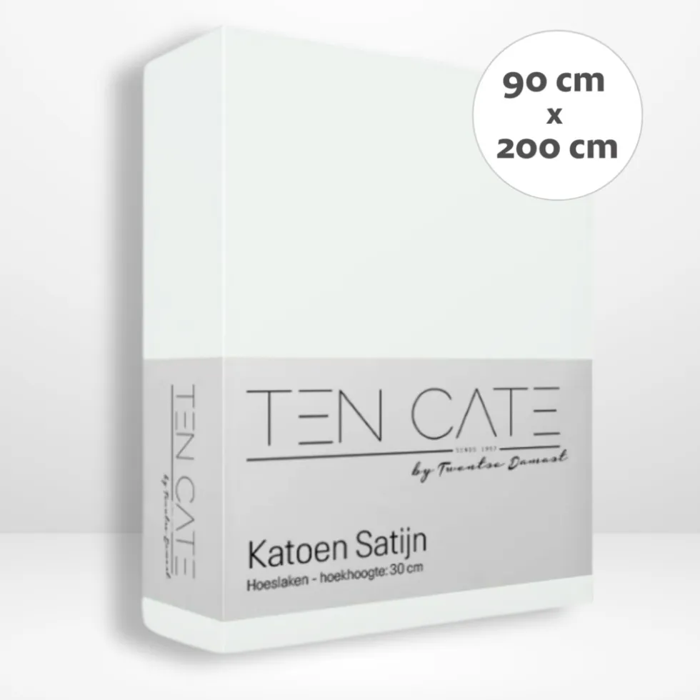 Ten Cate 100% Katoensatijnen Hoeslaken