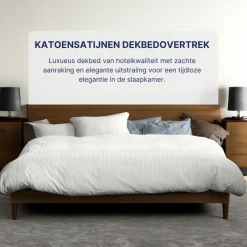 Ten Cate 100% Katoensatijnen Eenpersoons Dekbedovertrek