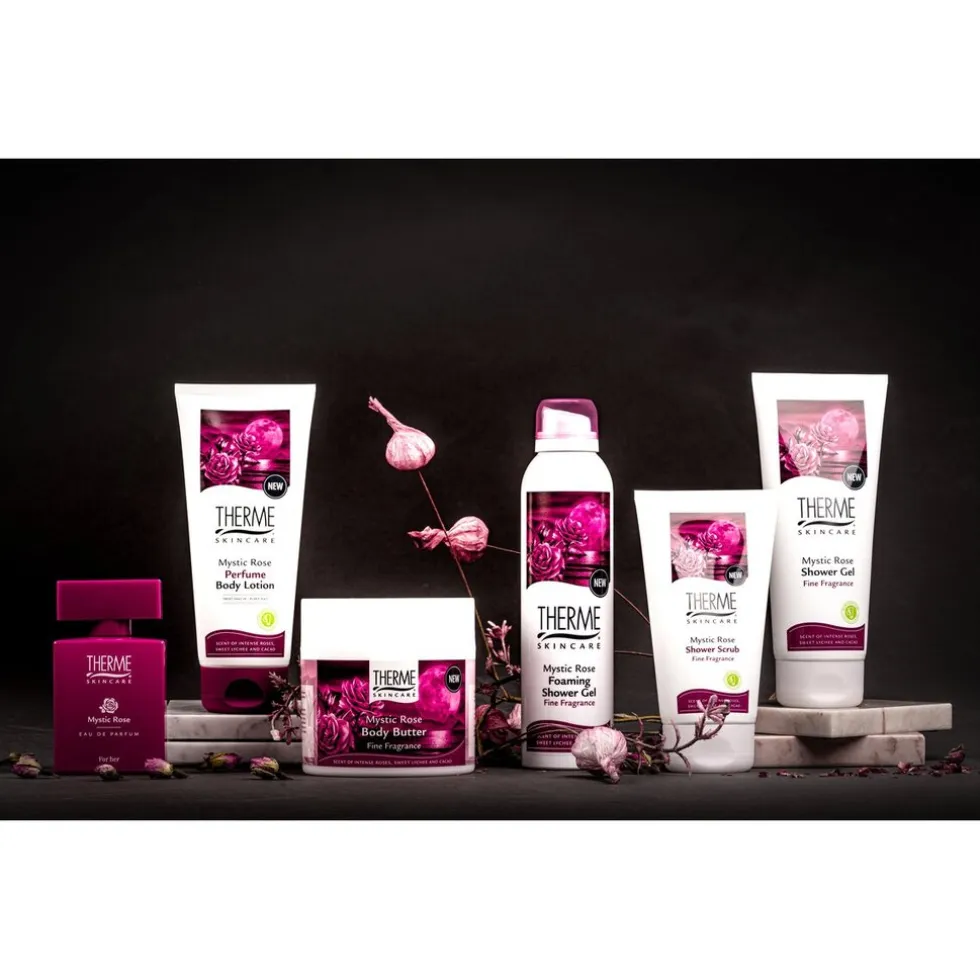 Therme Mystic Rose Shower Scrub
