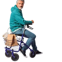 Thuasne Rollator Quatro Blauw