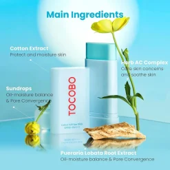 TOCOBO Cotton Soft Sun Stick SPF50+ PA++++