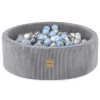 Trendmix ronde ballenbak voor kinderen en baby’s met speelballen