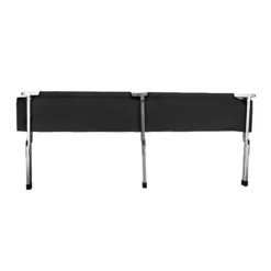 Trizand veldbed opvouwbare stretcher met opbergtas