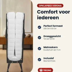 Troonz Opklapbed Verona 90x200