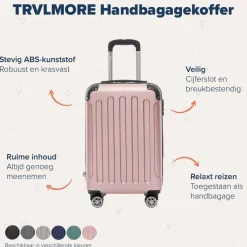 TRVLMORE Handbagage Koffer