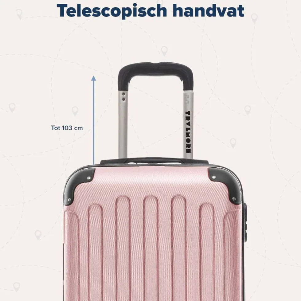 TRVLMORE Handbagage Koffer