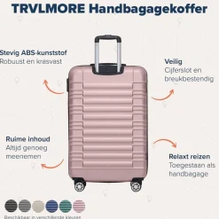 TRVLMORE Handbagage Koffer