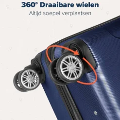 TRVLMORE Handbagage Koffer