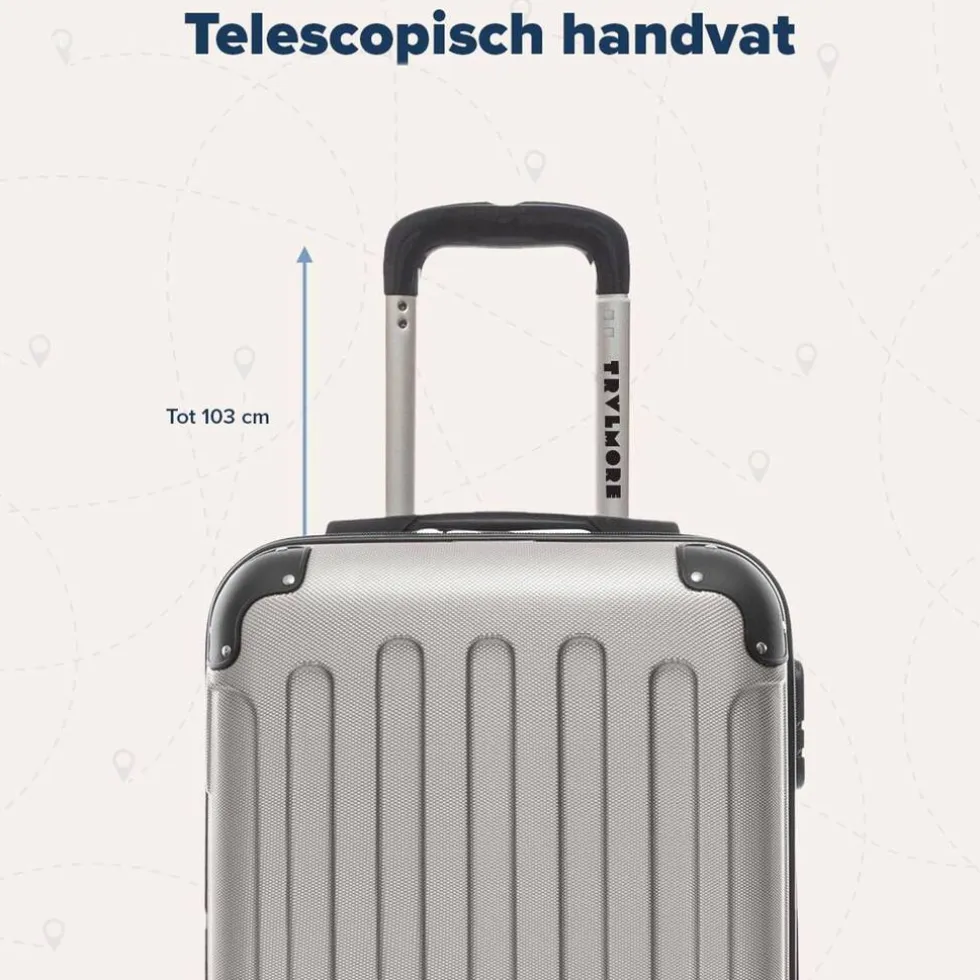 TRVLMORE Handbagage Koffer
