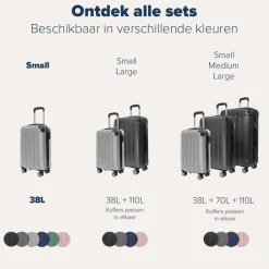 TRVLMORE Handbagage Koffer