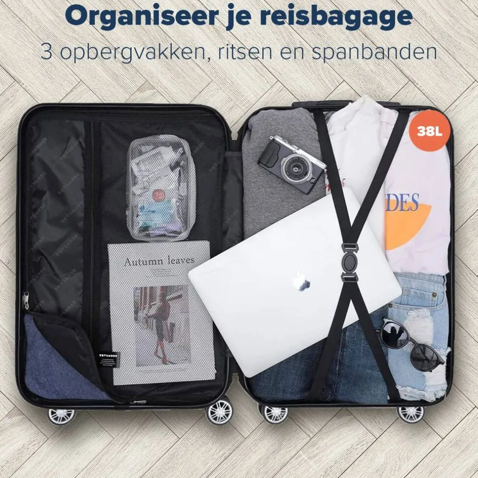 TRVLMORE Handbagage Koffer