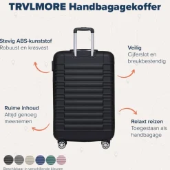TRVLMORE Handbagage Koffer