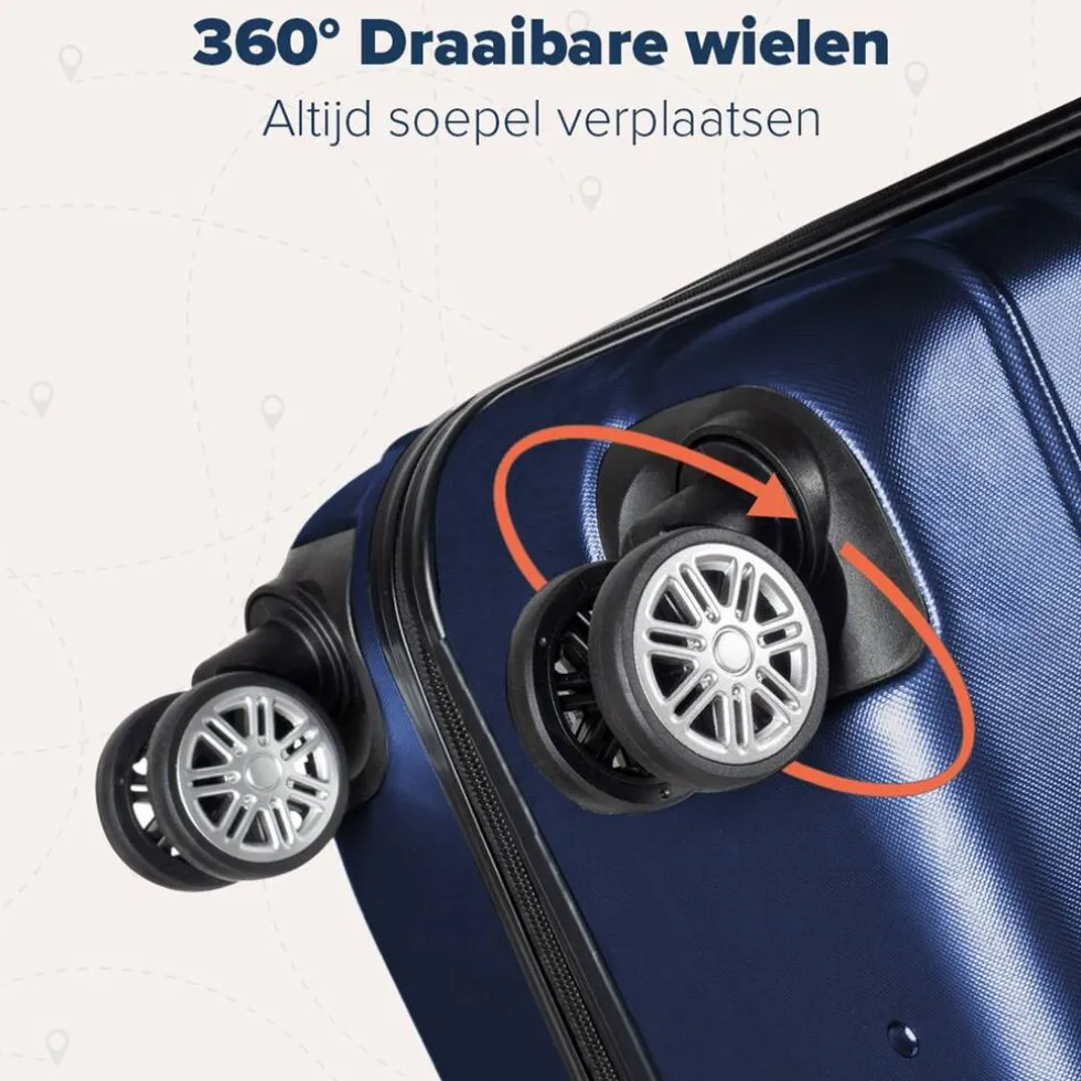 TRVLMORE Handbagage Koffer