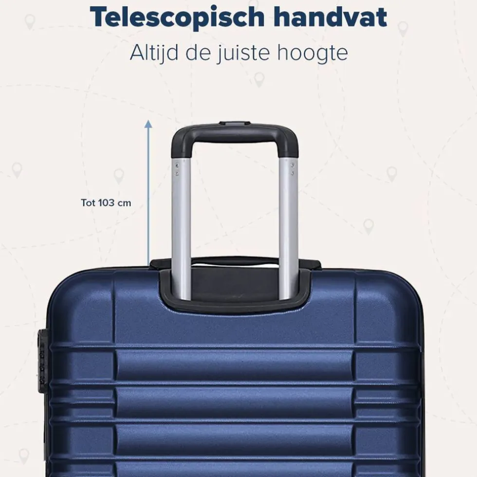 TRVLMORE Handbagage Koffer