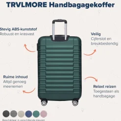 TRVLMORE Handbagage Koffer