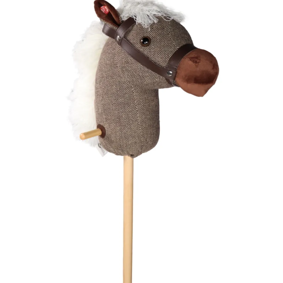 Tryco Milo Bruin Stokpaard met Geluid