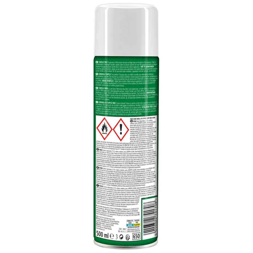 Turtle Wax 52867 GL Fresh Shine Vanilla 500ml