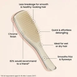 Ultimate Chrome Champagne Gold Tangle Teezer