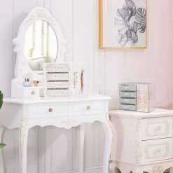 UNIQ Acryl Organizer voor Sieraden met 4 Laden, SF1142