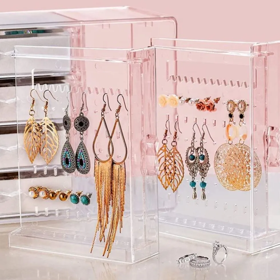 UNIQ Acryl Organizer voor Sieraden met 4 Laden, SF1142